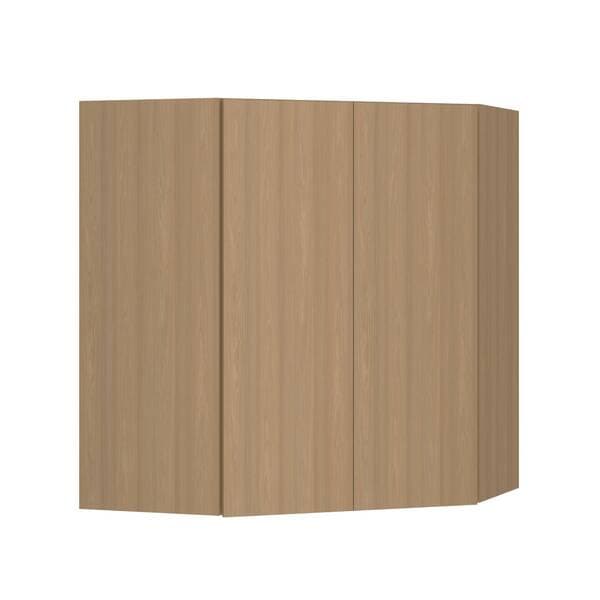 Armário Aéreo de Cozinha MDP Freijó com 2 Portas 74x85x74cm Slim Luciane