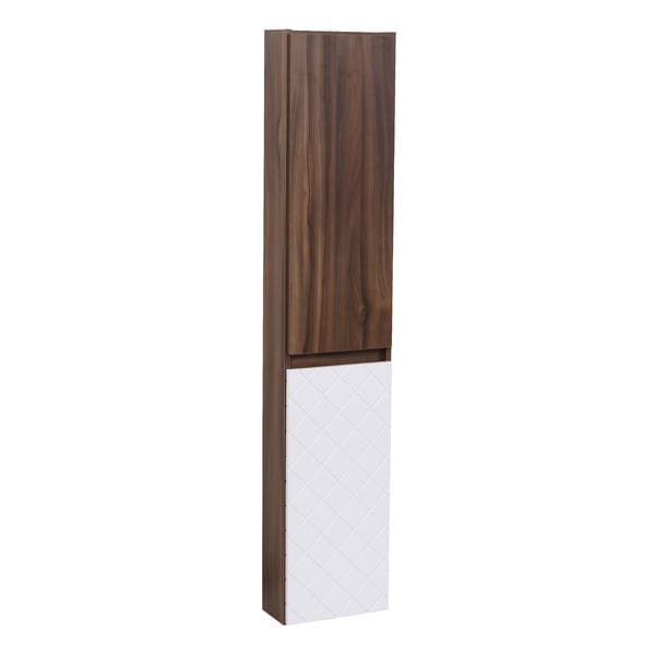 Armário Modular Monaco 150x30x15cm Terracota com Branco Darabas Agardi