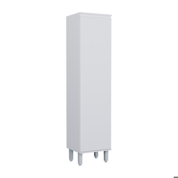 Armário Multiuso MDP Branco com 1 Porta 40x165x36,5cm Dora Luciane