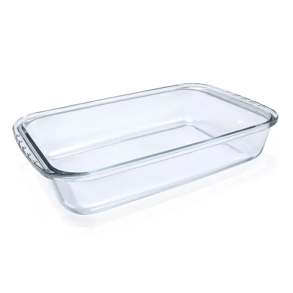 Assadeira de Vidro Retangular Marinex 36cm - Santa Marina