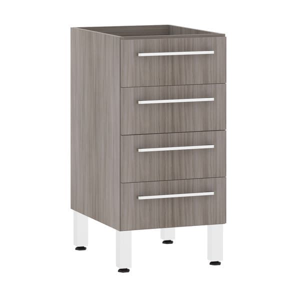 Balcão de Cozinha 4 Gavetas 53x82,5x53cm Malbec Prime Luciane