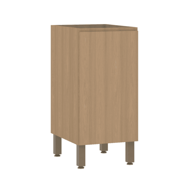 Balcão de Cozinha MDP Freijó com 1 Porta 40x87x53cm Slim Luciane