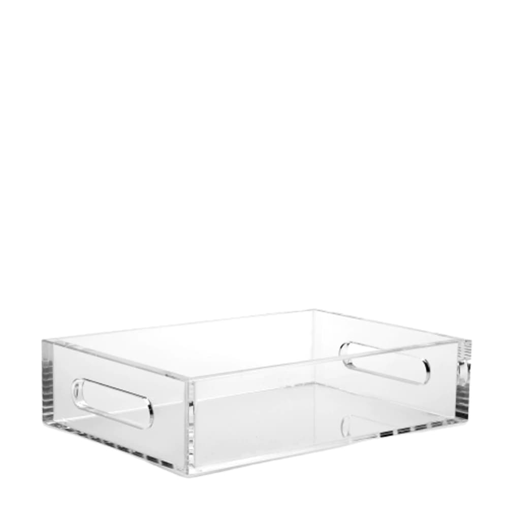 Bandeja de Acrílico com Alça Onom 33x23x8CM