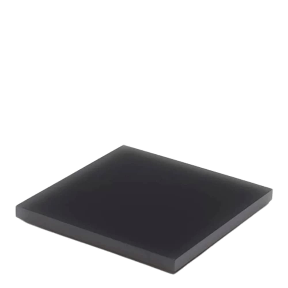 Bandeja de Acrílico Onom Square Cinza 21x12cm