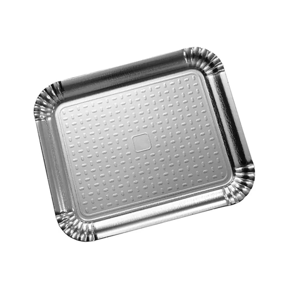 Bandeja Laminada B05 38x31cm Prata - Ultrafest