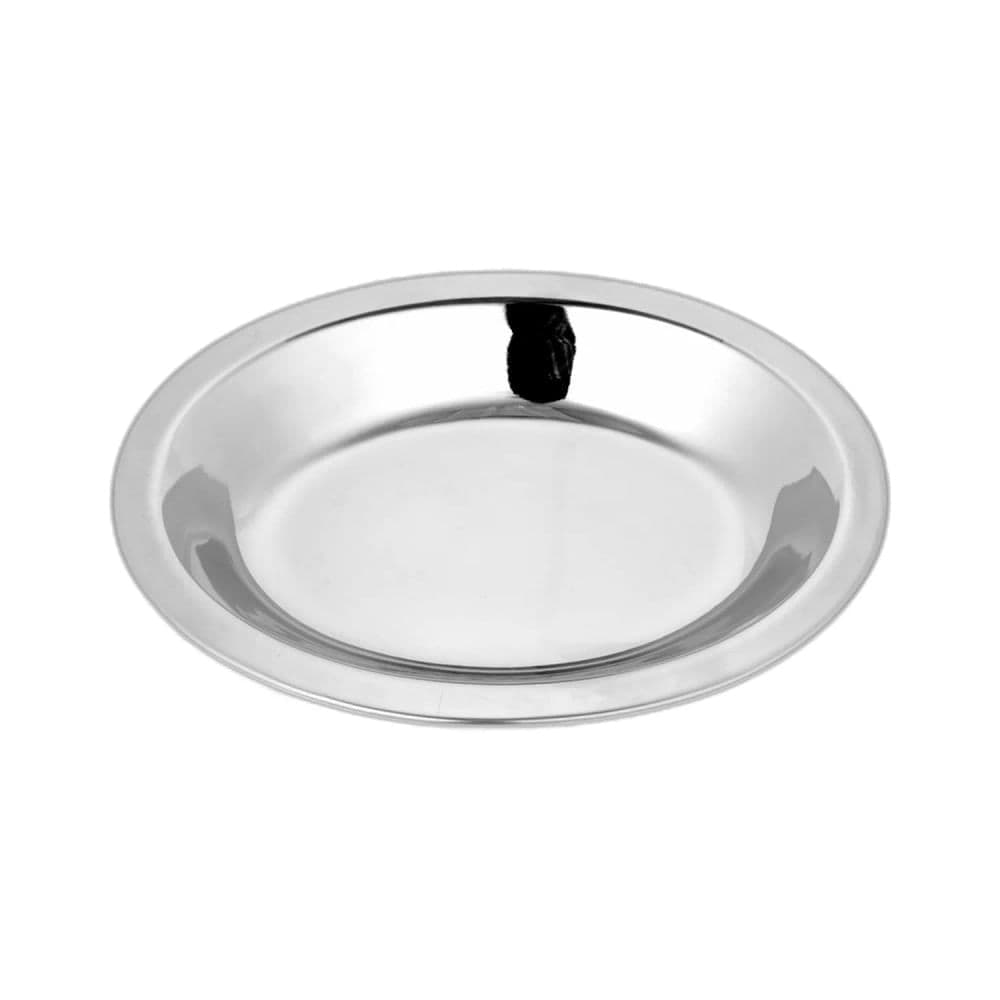 Bandeja Oval Aço Inox 25,5x19,5 - Dolce Home