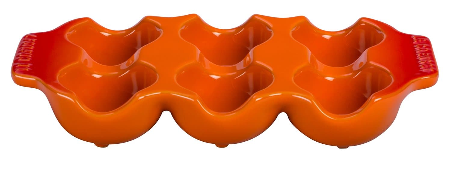 Bandeja Para 6 Ovos Le Creuset Laranja