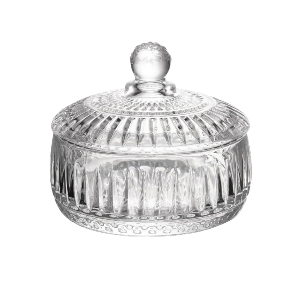 Bomboniere de Cristal Treliça 15x15cm - Wolff