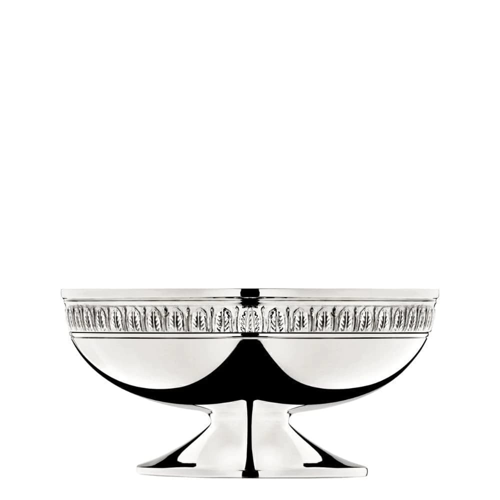Bowl de Prata com Pé Christofle Malmaison 8cm