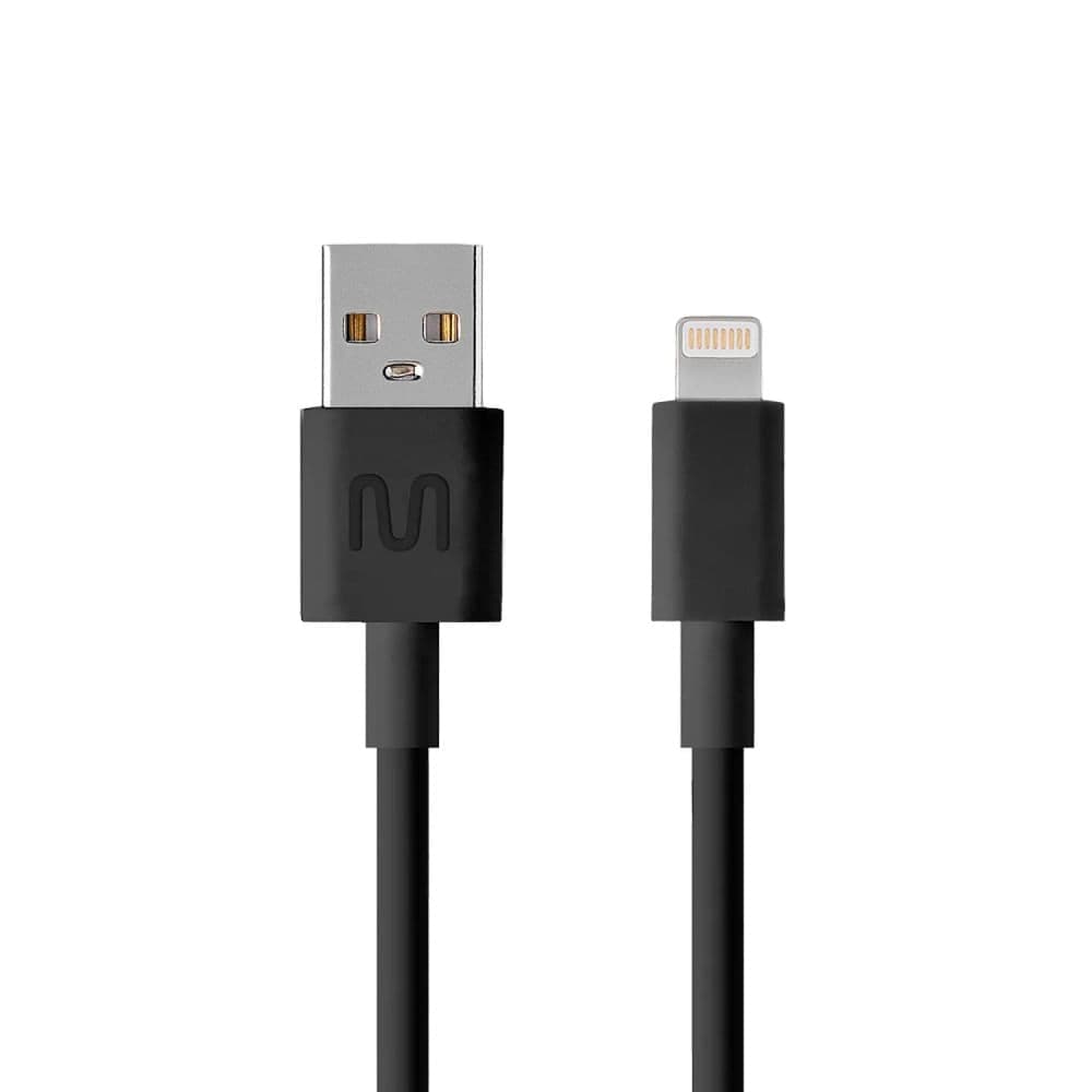 Cabo Lightning 1.2m Preto Iphone Wi446 - Multi