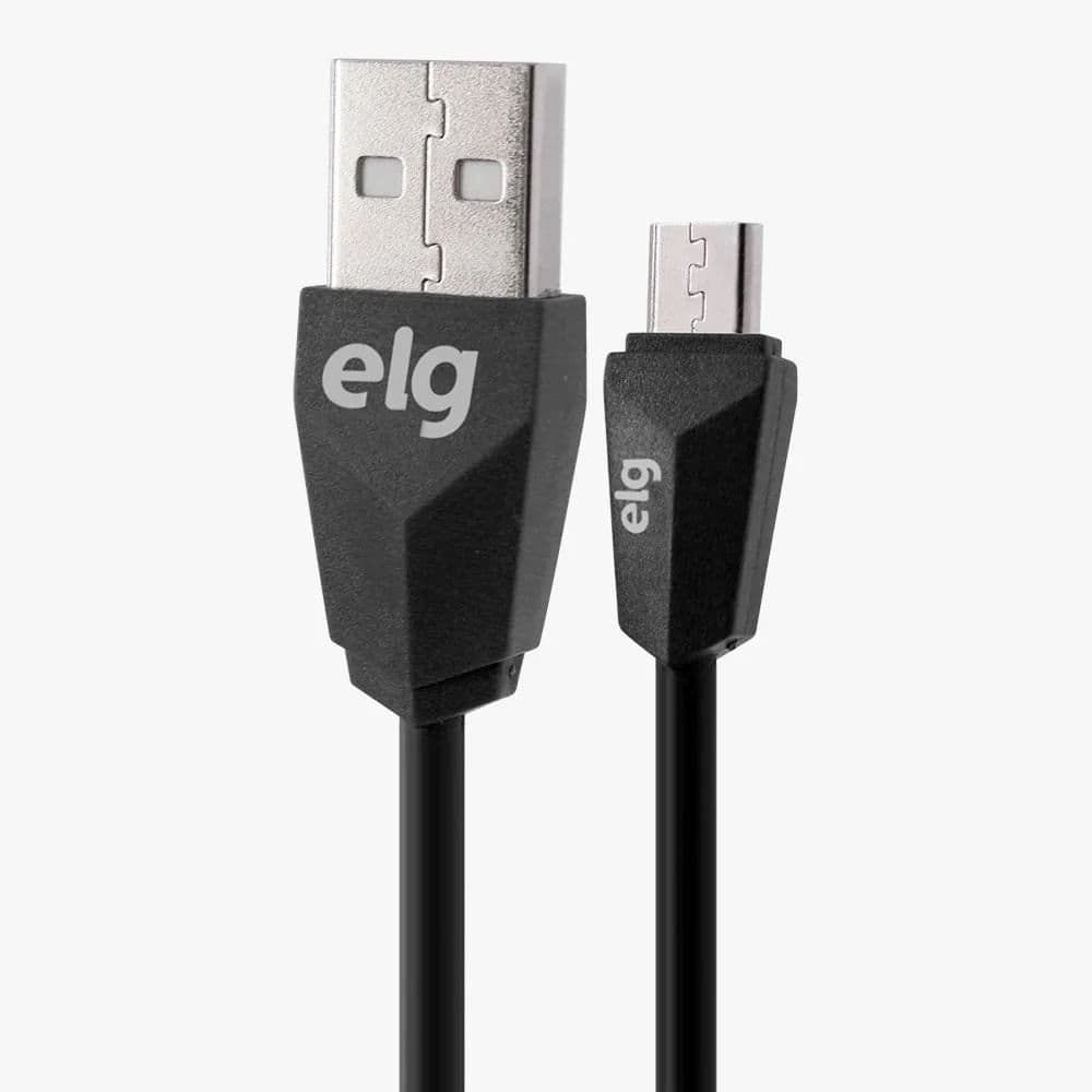 Cabo Micro Usb 1m Preto - Elg