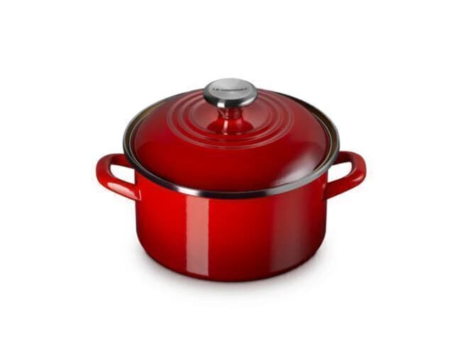 Caçarola Aço Esmaltado 20cm Vermelho Le Creuset