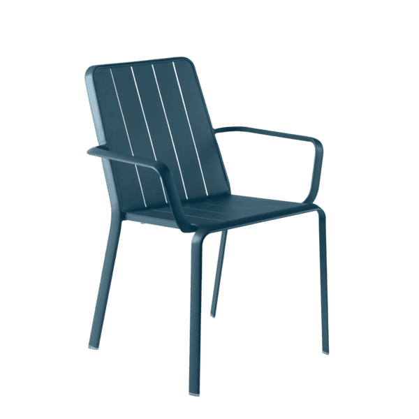 Cadeira de Jardim 85x61 cm Azul Ágata Idaho Naterial