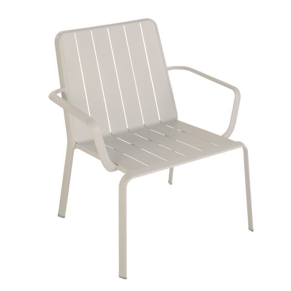 Cadeira de Jardim 85x61 cm Bege Idaho Naterial