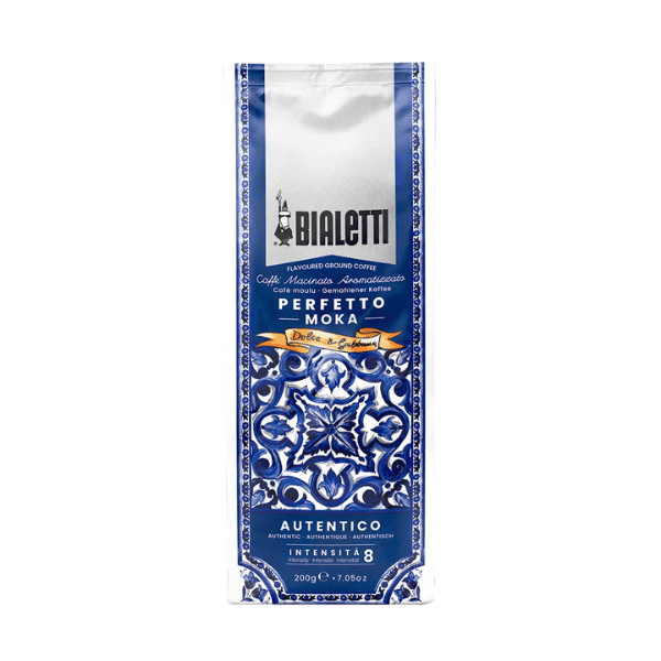 Café Perfetto Moka D&G Blu Med Bialetti 200 g