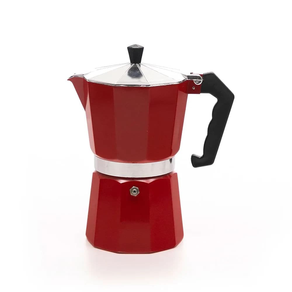 Cafeteira Italiana 9 Cafés Vermelha - Meridional