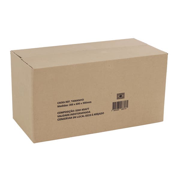 Caixa de Papelão para Mudança Marrom 30x60x30cm Gramatura 550 Target