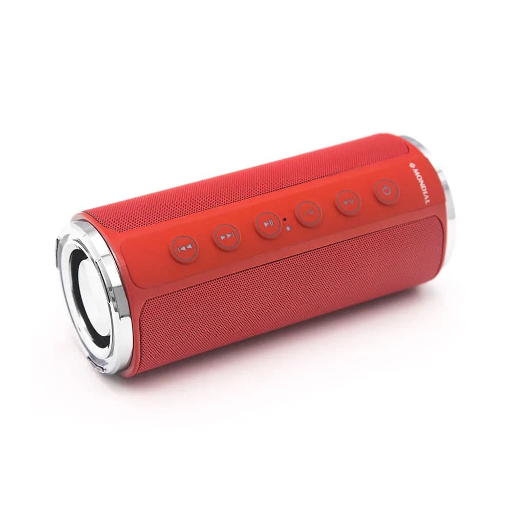 Caixa de Som Bluetooth Speaker Vibe One Vermelho - Mondial