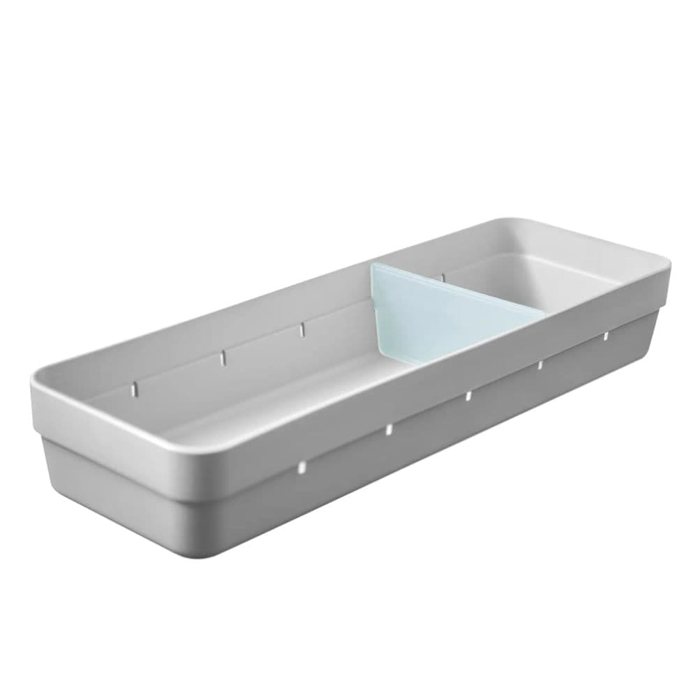 Caixa Organizadora Retangular Logic 5,6x34,6cm Bege - Ou