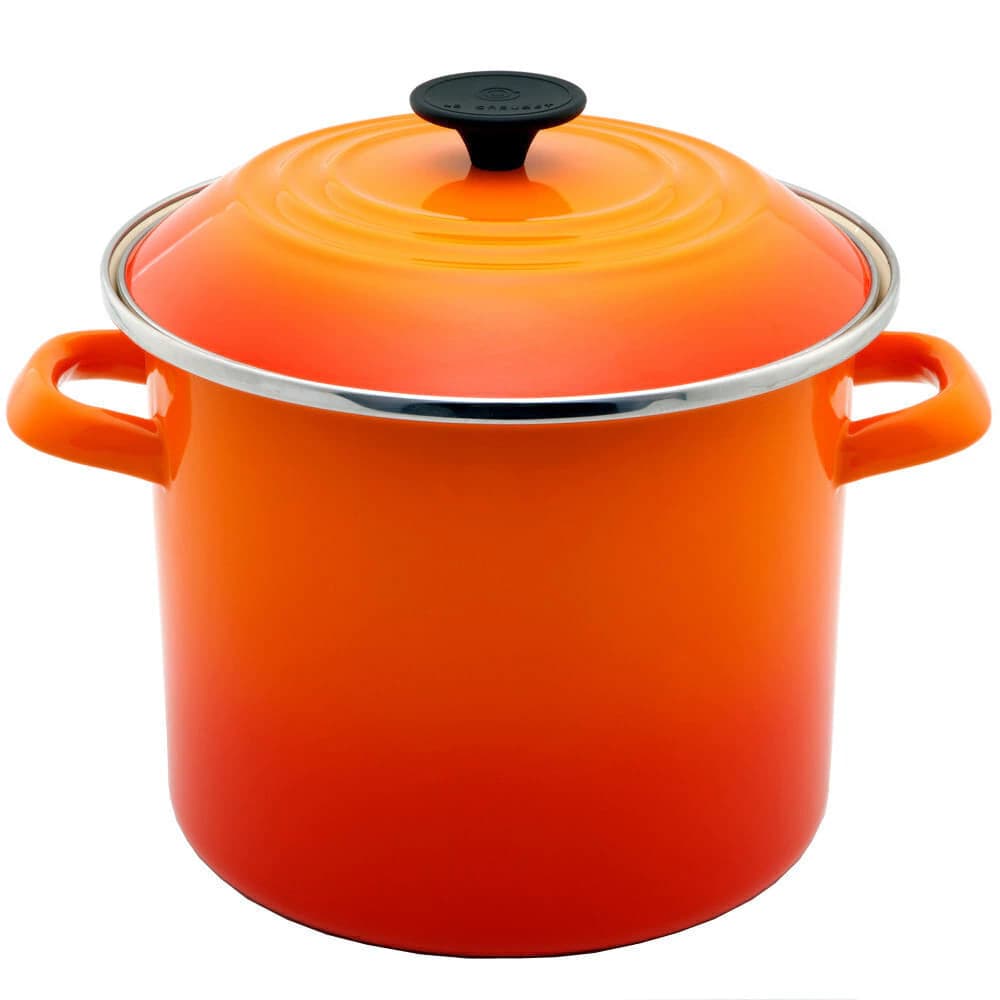 Caldeirão Esmaltado Le Creuset Stock Pot Laranja 26CM