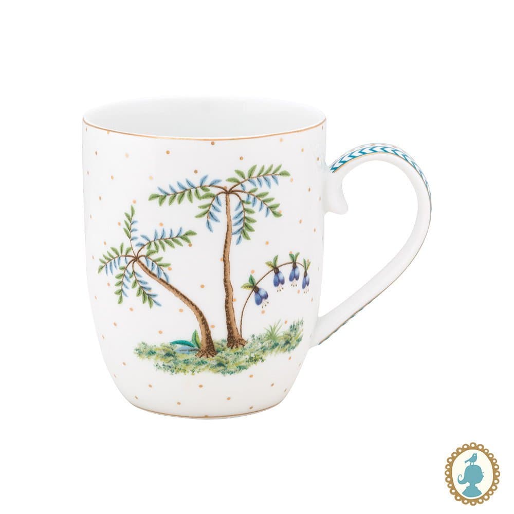 Caneca Pequena Dots Jolie Pip Studio Branco