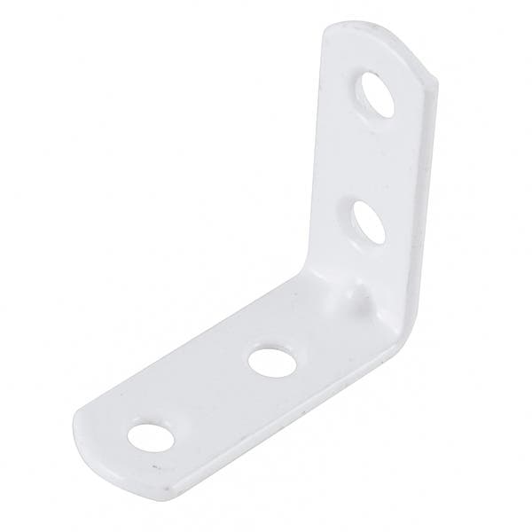 Cantoneira Abas Iguais Aço 40x40mm Branco 1 peça