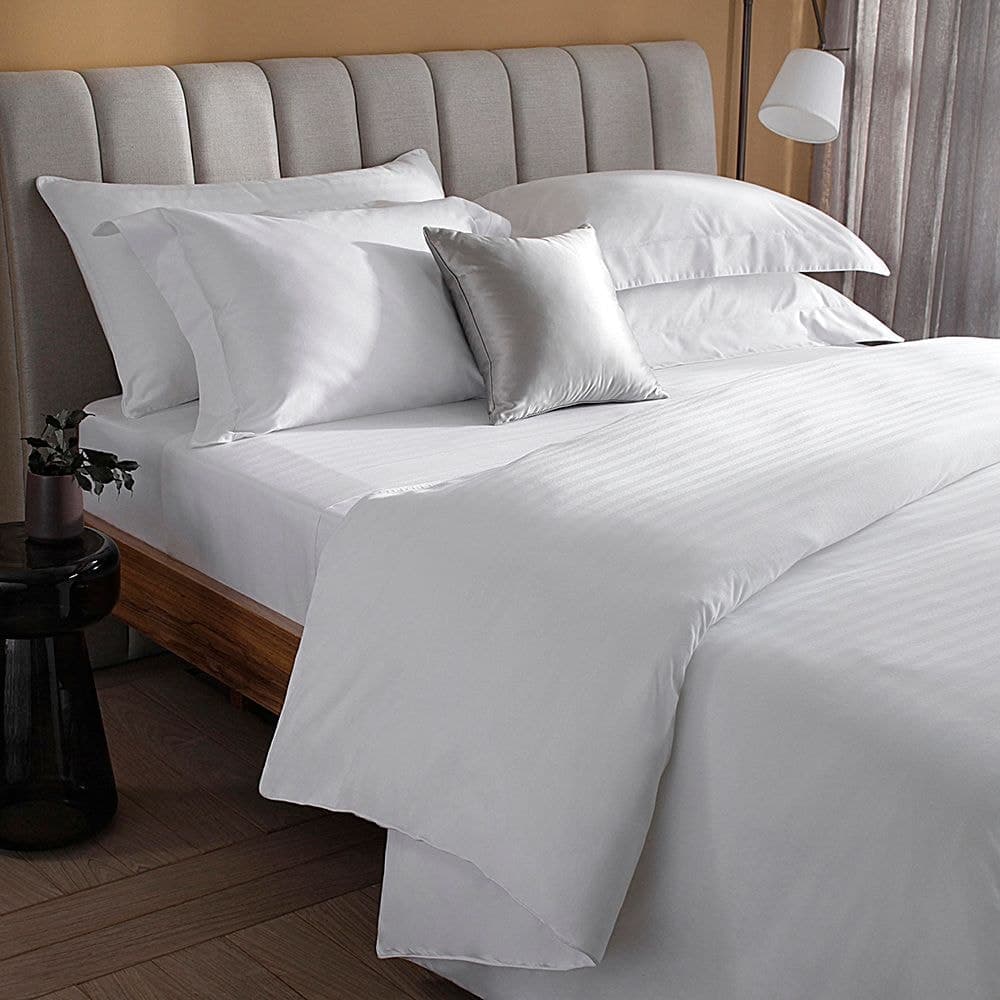 Capa p/ Duvet Queen Buddemeyer Luxus Brunello, 600 fios, 100% algodão, fio penteado