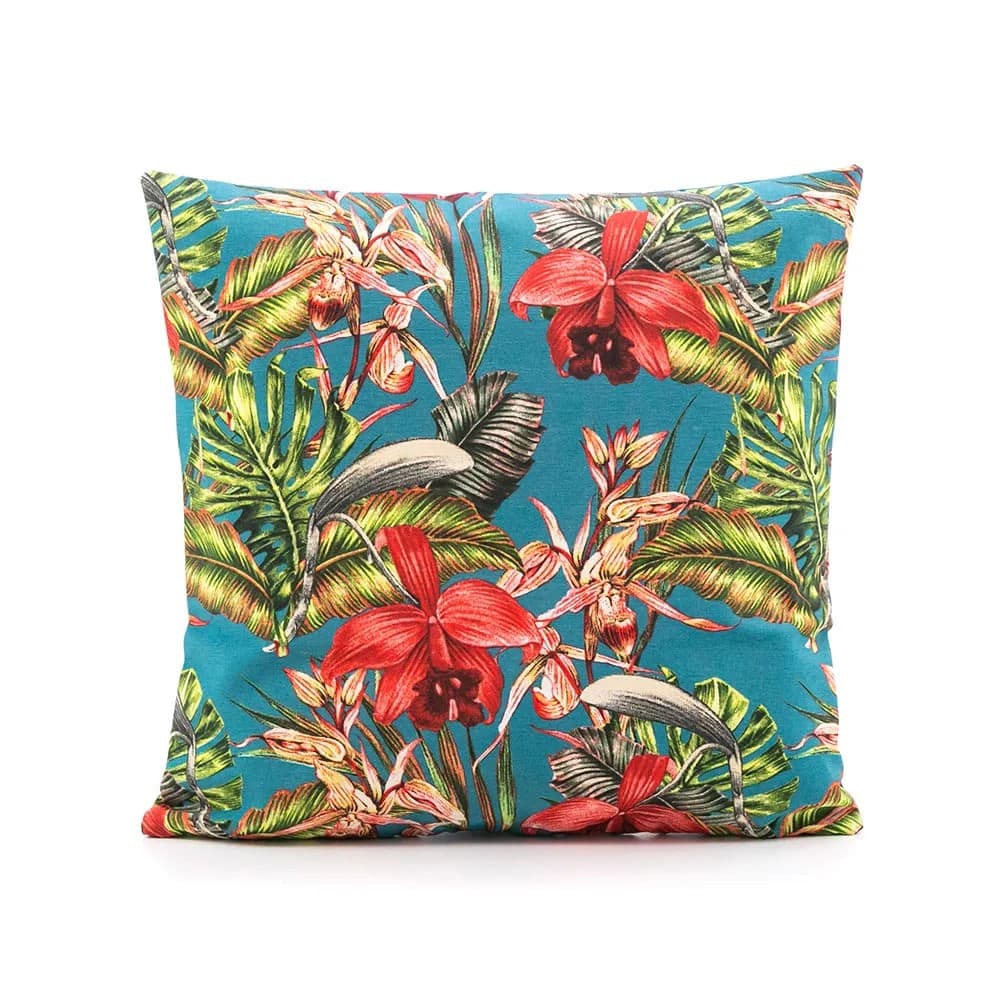 Capa para Almofada Acqua Linea 42x42cm Manaus Azul - Branyl