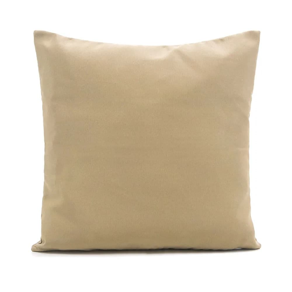 Capa para Almofada Gorgurão 45x45cm Cáqui - Shelter
