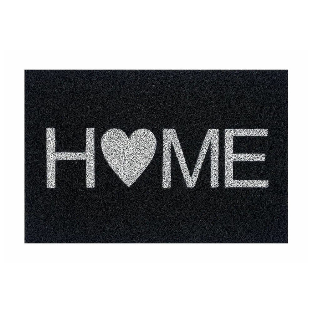 Capacho 60x40cm Home Preto - Euro Mats