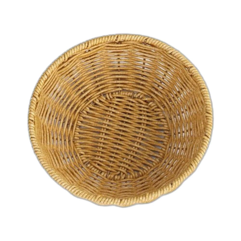 Cesta Redonda 20cm Palha - Dolce Home