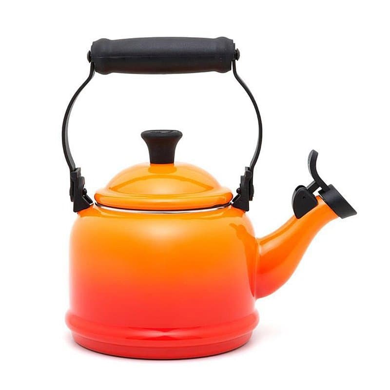 Chaleira com Apito Demi Le Creuset Laranja 1,1 litros