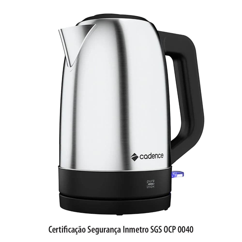 Chaleira Elétrica Pure Inox - Cadence