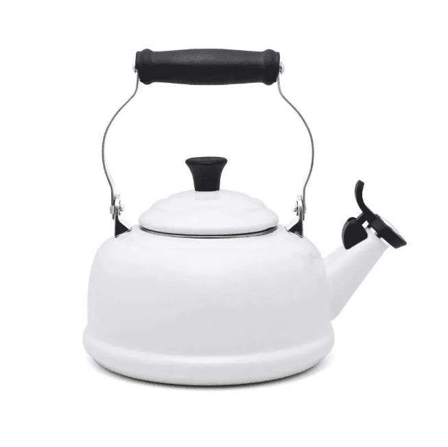 Chaleira Tradicional C/Apito Le Creseut 1,6 Litros Branca