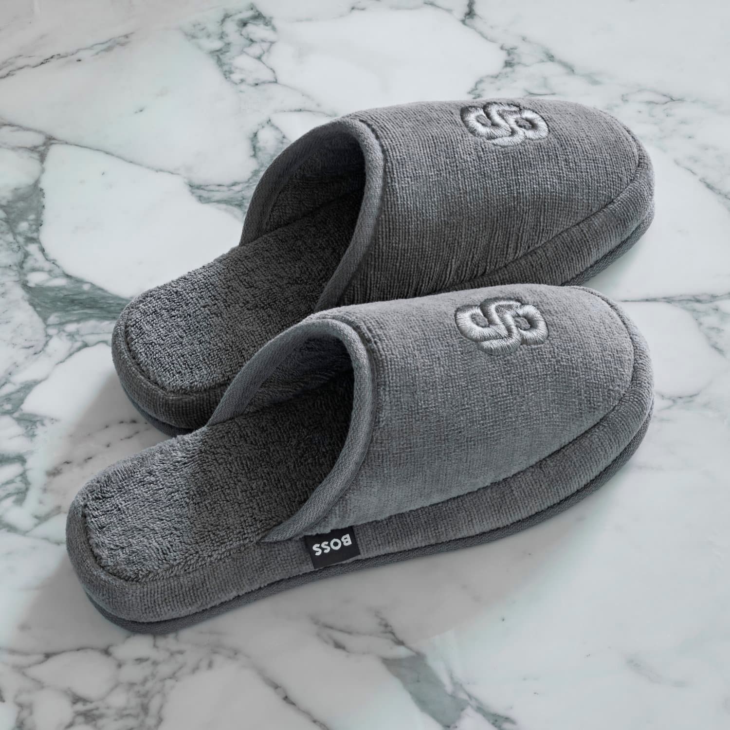 Chinelo de Quarto Double B Boss Home Carvão 36-39