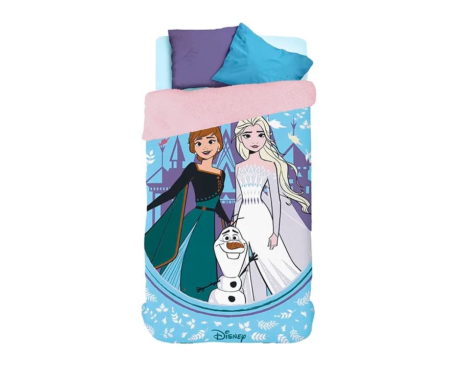 Coberdrom Lepper Dupla Face Juvenil - Frozen