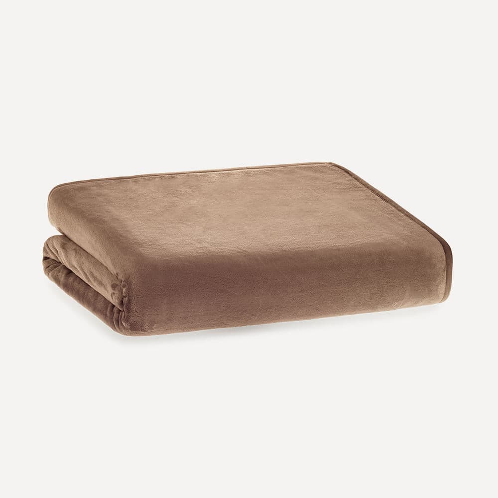 Cobertor Queen Peluciado Belmond Taupe