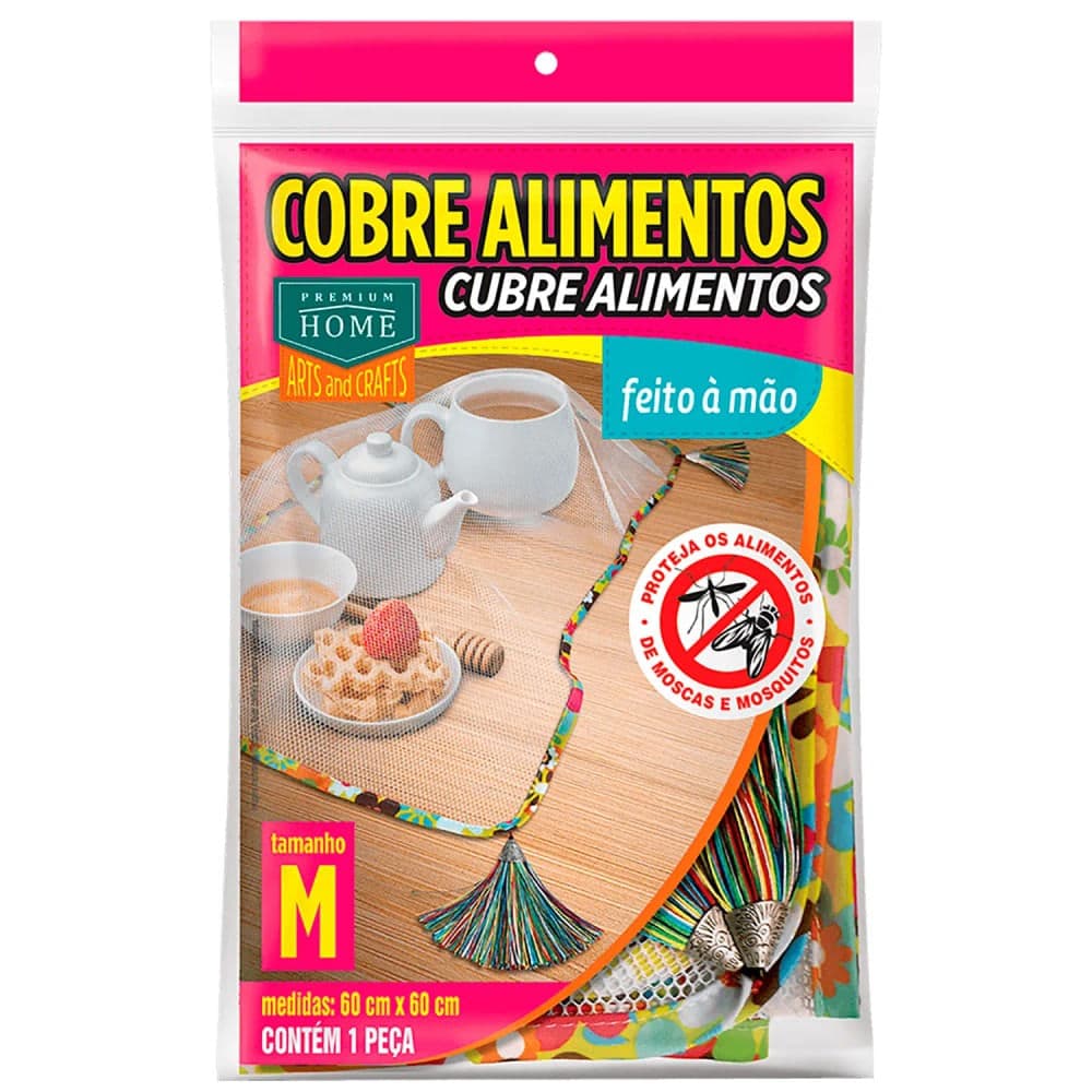 Cobre Alimentos 60cm Branco - Plast Leo