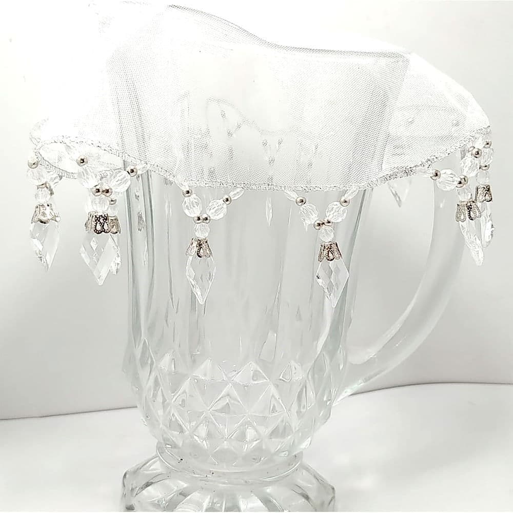 Cobre Jarra 25cm Prata - Arts da Lo