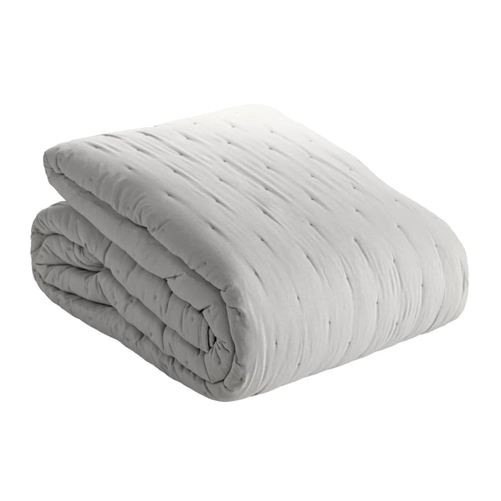 Colcha Matelassê Saphira Queen 3 Peças Cinza - Lyor