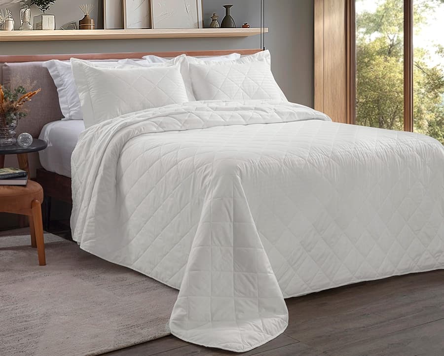Colcha Matelassê Stripes Queen - Beca Decor