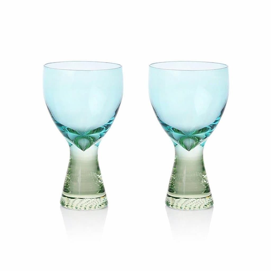 Conjunto 02 Taças Riberio Pavani Azul/Verde