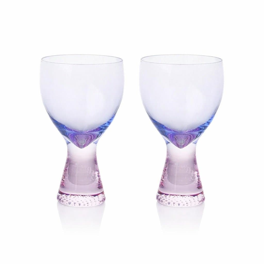 Conjunto 02 Taças Riberio Pavani Cobalt/Purple