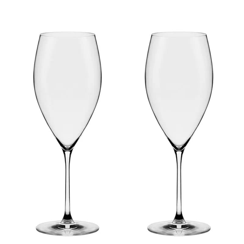 Conjunto de 02 Taças de Cristal para Vinho Branco Ou Agua 580 Ml Athenas Classic - Oxford