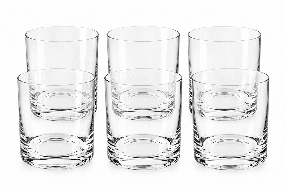 Conjunto de 6 Copos para Whisky Cristal 410ml - Bohemia