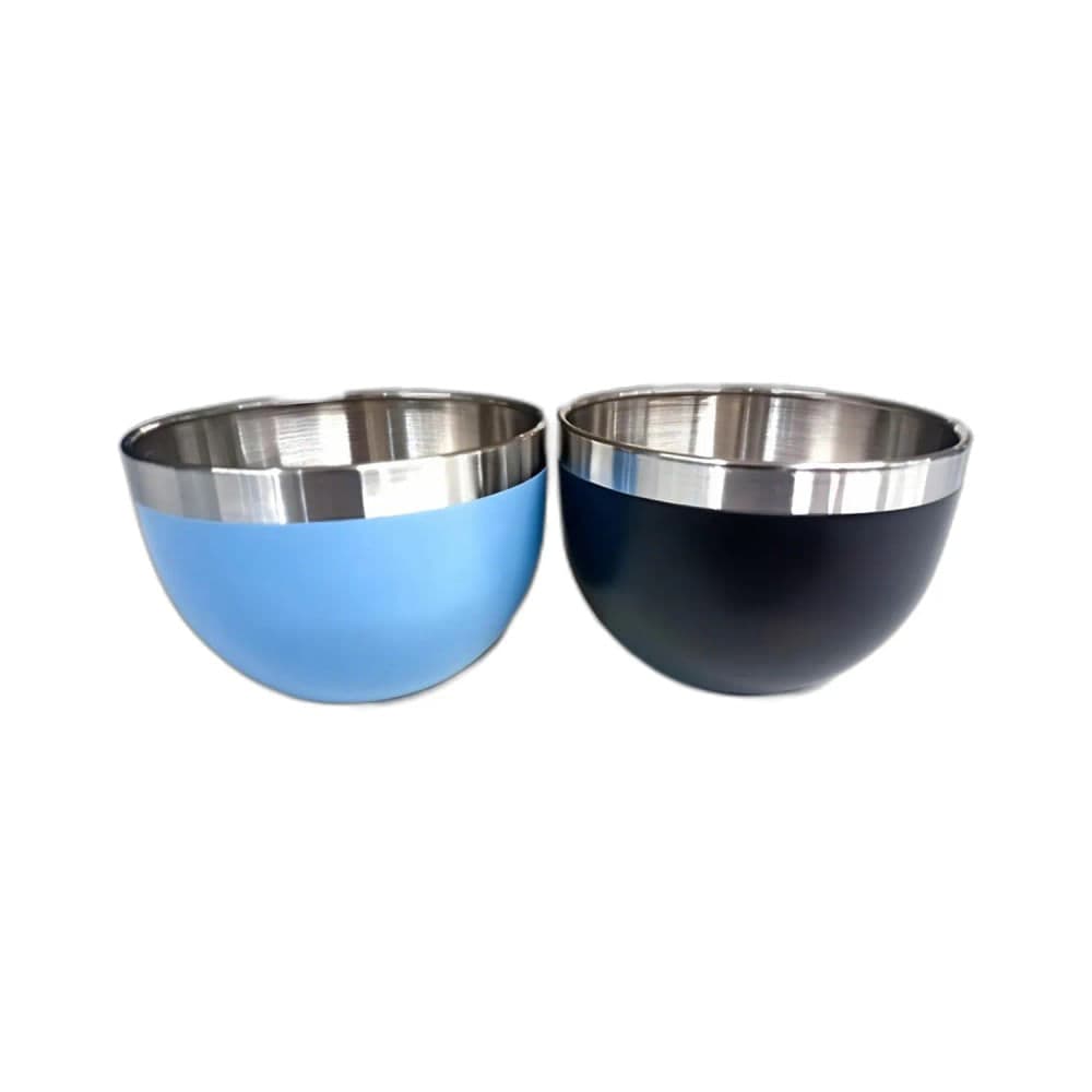 Conjunto de Bowls Inox 2 Peças - Dolce Home