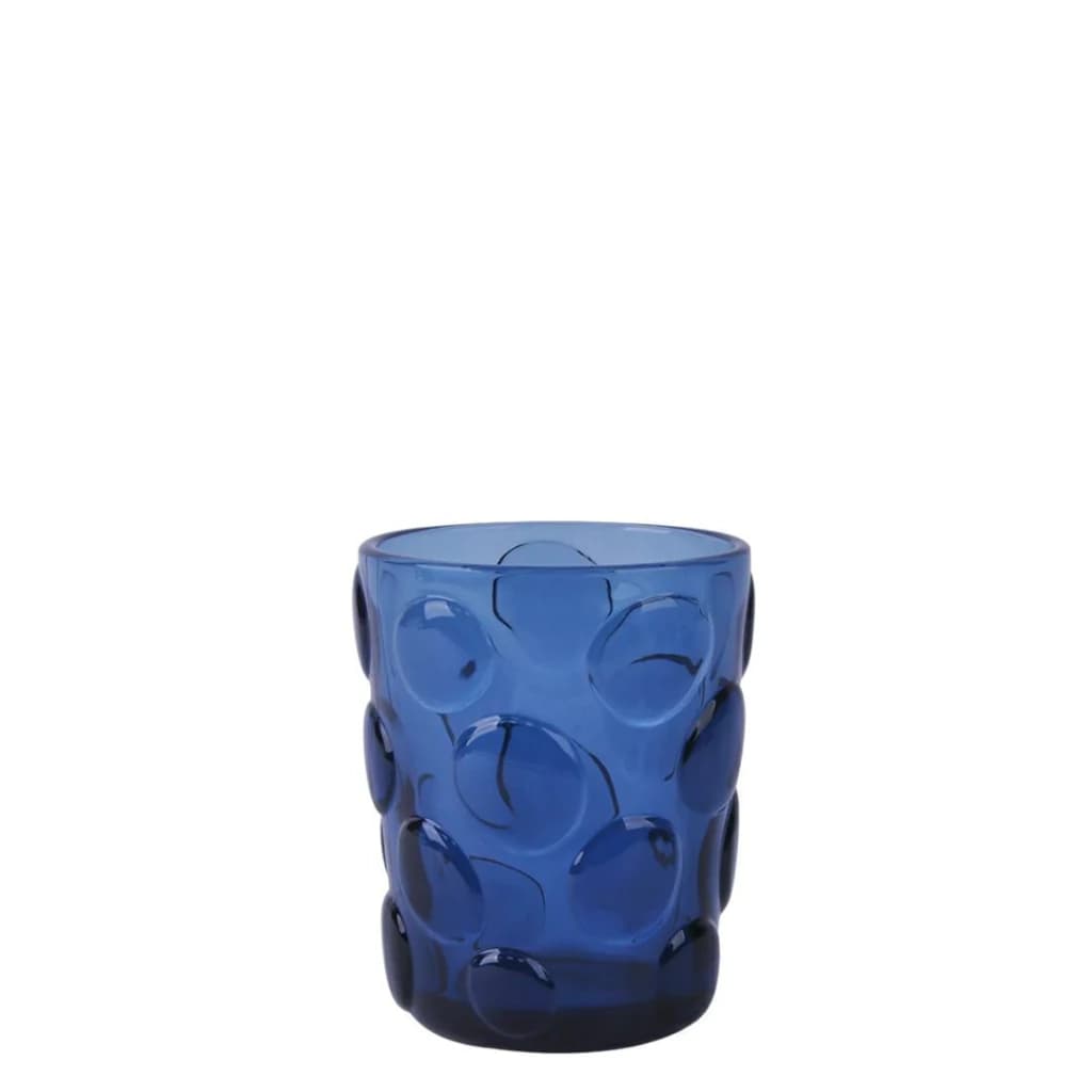 Conjunto de Copo Baixo de Vidro Bubble 300ml 6pçs