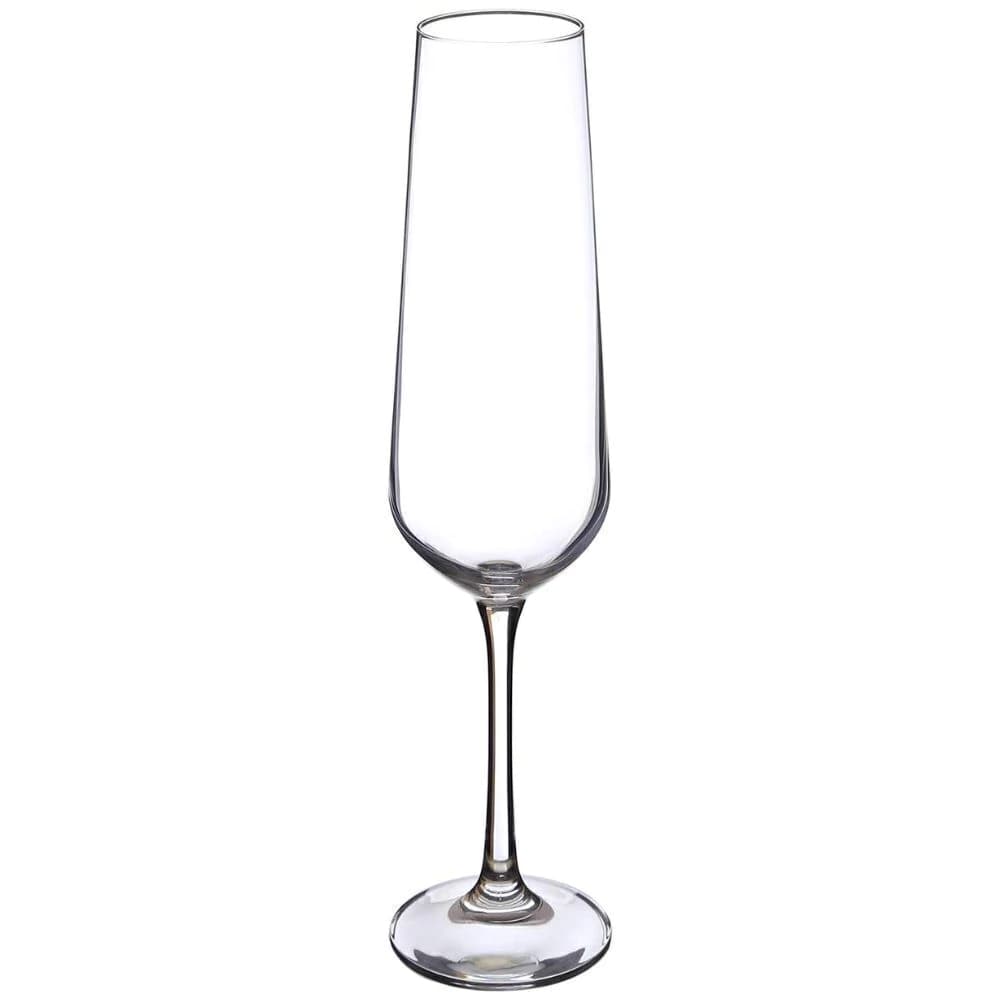 Conjunto de Taças de Cristal para Champagne Bohemia Slim 200ml 6pçs