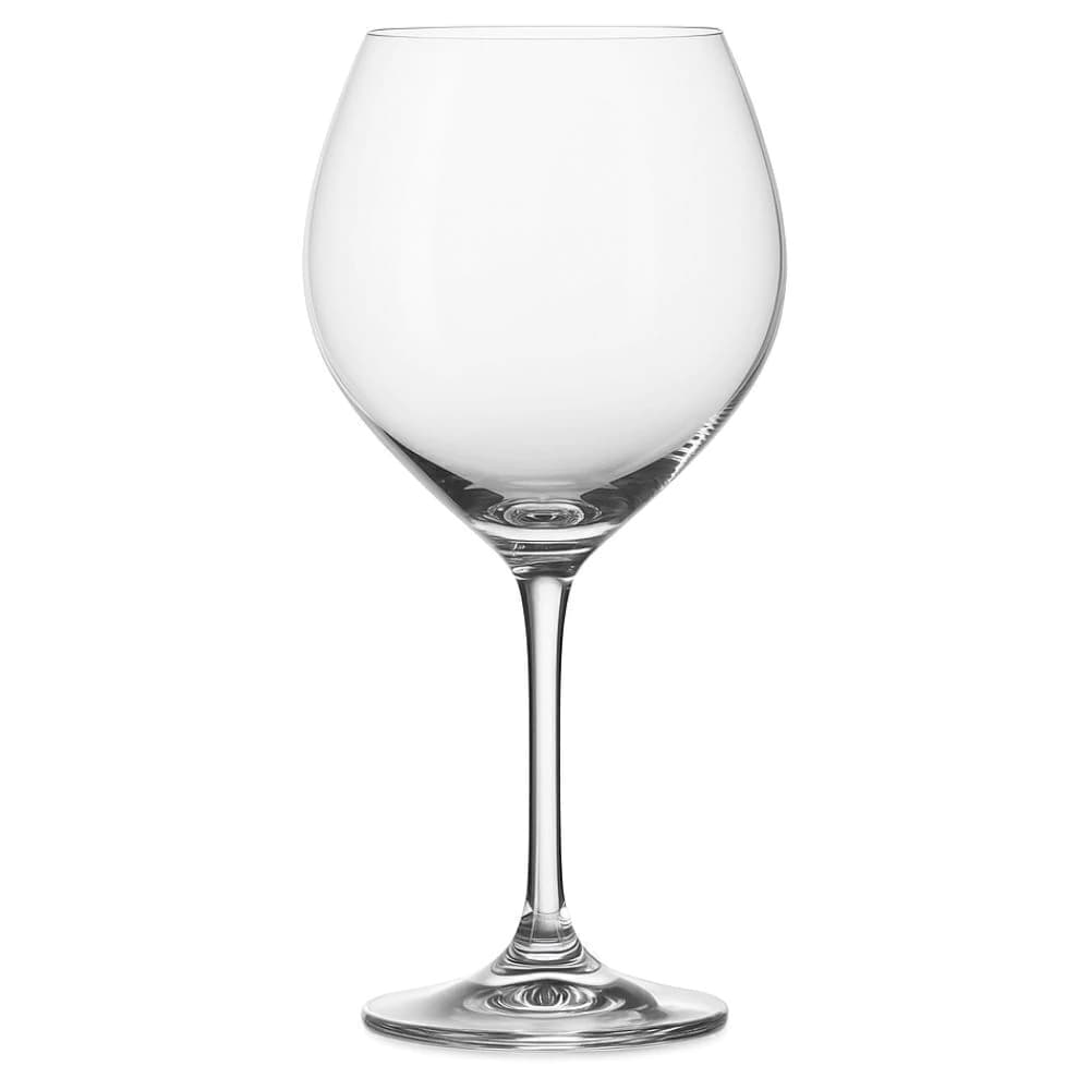 Conjunto de Taças de Cristal para Vinho Bourgogne Bohemia Curve 650ml 6pçs