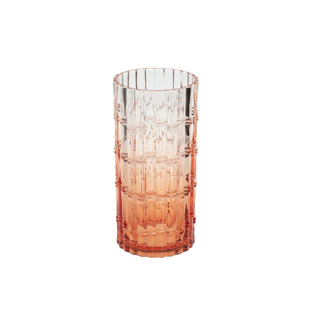 Copo Acrílico Detalhe Bambu Degradê 590ml - Entrecasa